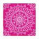 Colorat Fuchsia White Șervețel Mandala 20 buc, 33x33 cm FSC