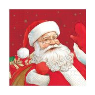 Crăciun Santa Claus șervețel 20 bucăți 33x33 cm FSC