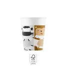 Animale Zoo pahar de hârtie 8 buc 200 ml FSC