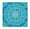 Colorat Petrol White Șervețel Mandala 20 buc, 33x33 cm FSC