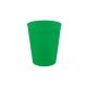 Party Bright Green Ceașcă verde micro premium din plastic 250 ml