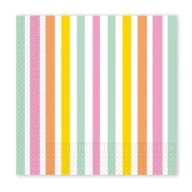 Colorat Pastel Stripes șervețel 20 buc 33x33 cm FSC