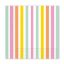 Colorat Pastel Stripes șervețel 20 buc 33x33 cm FSC