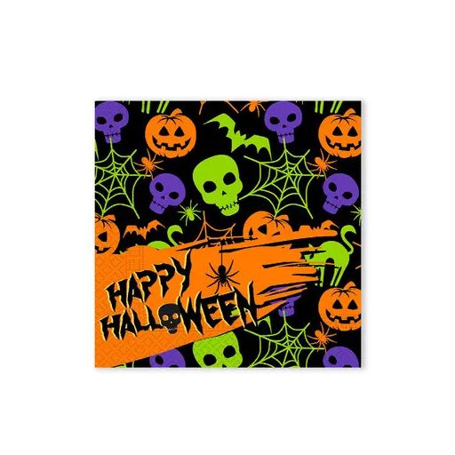 Halloween Happy șervețel 20 buc 33x33 cm FSC