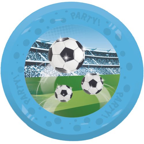 Fotbal Soccer Fans Set de 4 farfurii plate din plastic premium micro 21 cm