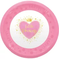   Prințese Little Princess Set de 4 farfurii plate din plastic micro premium 21 cm