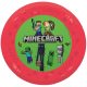 Minecraft Party set de 4 farfurii din plastic micro premium 21 cm
