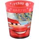 Disney Mașini Arena Race Set de pahare din plastic micro premium de 4 bucăți 250 ml