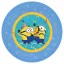 Minionii The Rise of Gru set de farfurii plate din plastic micro premium, 4 bucăți, 21 cm