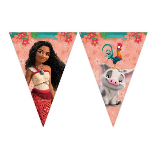 Disney Vaiana Sailing Spirit ghirlandă de steaguri FSC 2,3 m