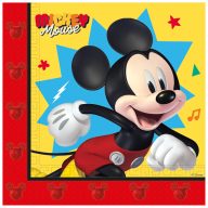   Disney Mickey Jump Into Fun Servețel 20 bucăți 33x33 cm FSC
