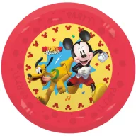   Disney Mickey Jump Into Fun micro farfurie plată din plastic premium set de 4 bucăți 21 cm
