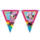 Disney Minnie  Makes Me Smile Ghirlandă de steaguri FSC 2,3 m