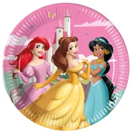   Prințesele Disney Create Your World farfurie de hârtie 8 buc 20 cm FSC