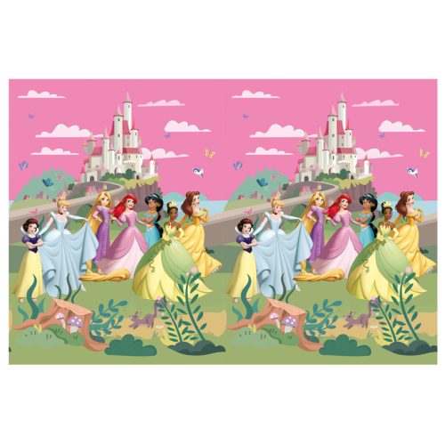 Prințesele Disney Create Your World fata de masa din plastic 120x180 cm