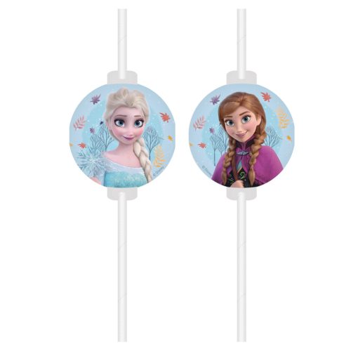 Disney Regatul de gheață Idyllic Wonder set pai de hârtie, 4 buc FSC