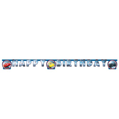 Disney Mașini Victory Is Mine Inscripție Happy Birthday FSC 2 m