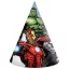 Avengers Evergreen pălărie de petrecere, pălărie bicorn 6 buc FSC