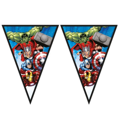 Avengers Evergreen ghirlandă de steaguri FSC 2,3 m