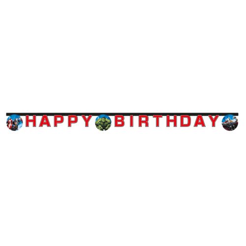 Avengers Evergreen Semn Happy Birthday FSC 2 m