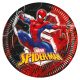 Omul Păianjen World of Webs Farfurie de hârtie FSC 23 cm, 8 buc