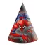 Omul Păianjen World of Webs pălărie de petrecere, șaco set de 6 FSC