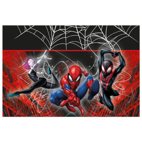 Omul Păianjen World of Webs față de masă din plastic 120x180 cm