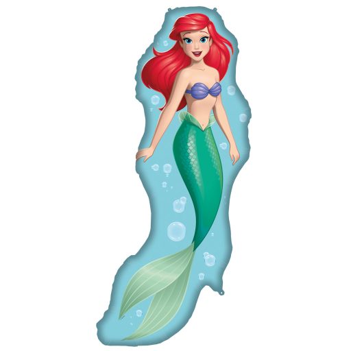 Prințesele Disney Ariel Curious balon din folie 40x99 cm