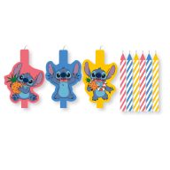   Disney Lilo și Stitch Angel lumânare de tort, set de lumânări de 9 bucăți