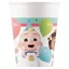 Cocomelon Birthday pahar de hârtie 8 buc 200 ml FSC
