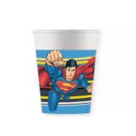 Superman Krypton pahar de hârtie 8 buc 200 ml FSC