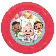  Cocomelon Birthday set de 4 farfurii plate din plastic micro premium, 21 cm