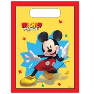 Disney Mickey Jump Into Fun Sacoșă cadou din plastic 6 buc