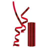 Colorat Metallic Serpentină roșie