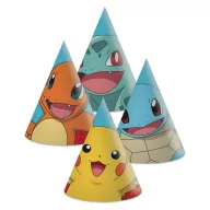  Pokémon Next Generation pălărie de petrecere, bicorn 6 buc FSC