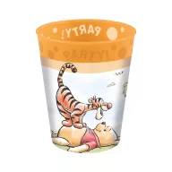   Disney Winnie de Pluș Loves Nature Set de 4 pahare din plastic micro premium 250 ml