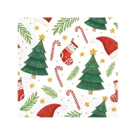 Crăciun Ornaments șervețel i 20 bucăți 33x33 cm