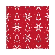 Crăciun Trees & Snowflakes i șervețel 20 buc 33x33 cm