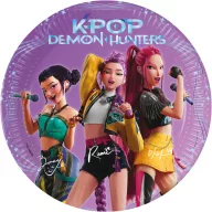   K-pop Démonvadászok Honmoon farfurie de hârtie 8 buc 20 cm FSC