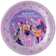   K-pop Démonvadászok Honmoon set farfurii plate din plastic micro premium, 4 buc, 21 cm