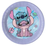   Disney Lilo și Stitch Angel Cute farfurie de hârtie 8 buc 20 cm FSC