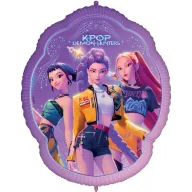   Fetele Kpop la vânătoare de demoni Shine balon folie 100x73 cm
