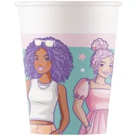 Barbie Star pahar de hârtie 8 bucăți 200 ml FSC