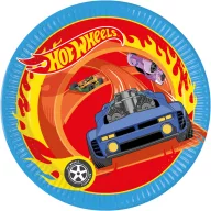 Hot Wheels Speed farfurii de hârtie 8 buc, 23 cm FSC