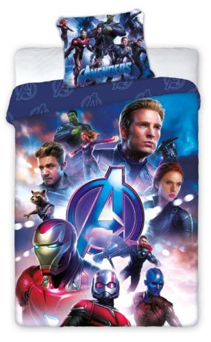 Avengers Lenjerie de pat 140×200cm, 70×90 cm