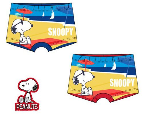 Snoopy on the Beach bebeluși costume de baie shorts 12-36 luni