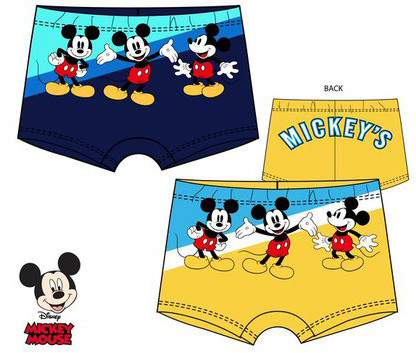 Disney Mickey Iconic bebeluși costum de baie shorts 12-36 luni