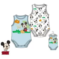 Disney Mickey  body pentru bebeluși, set de 2 combinezoane
