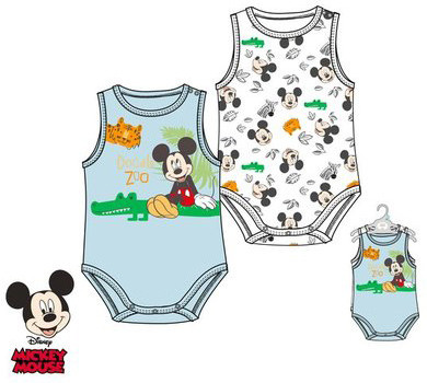 Disney Mickey bebeluși body, combidress set de 2