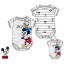 Disney Mickey  body pentru bebeluși, set de 2 bucăți
